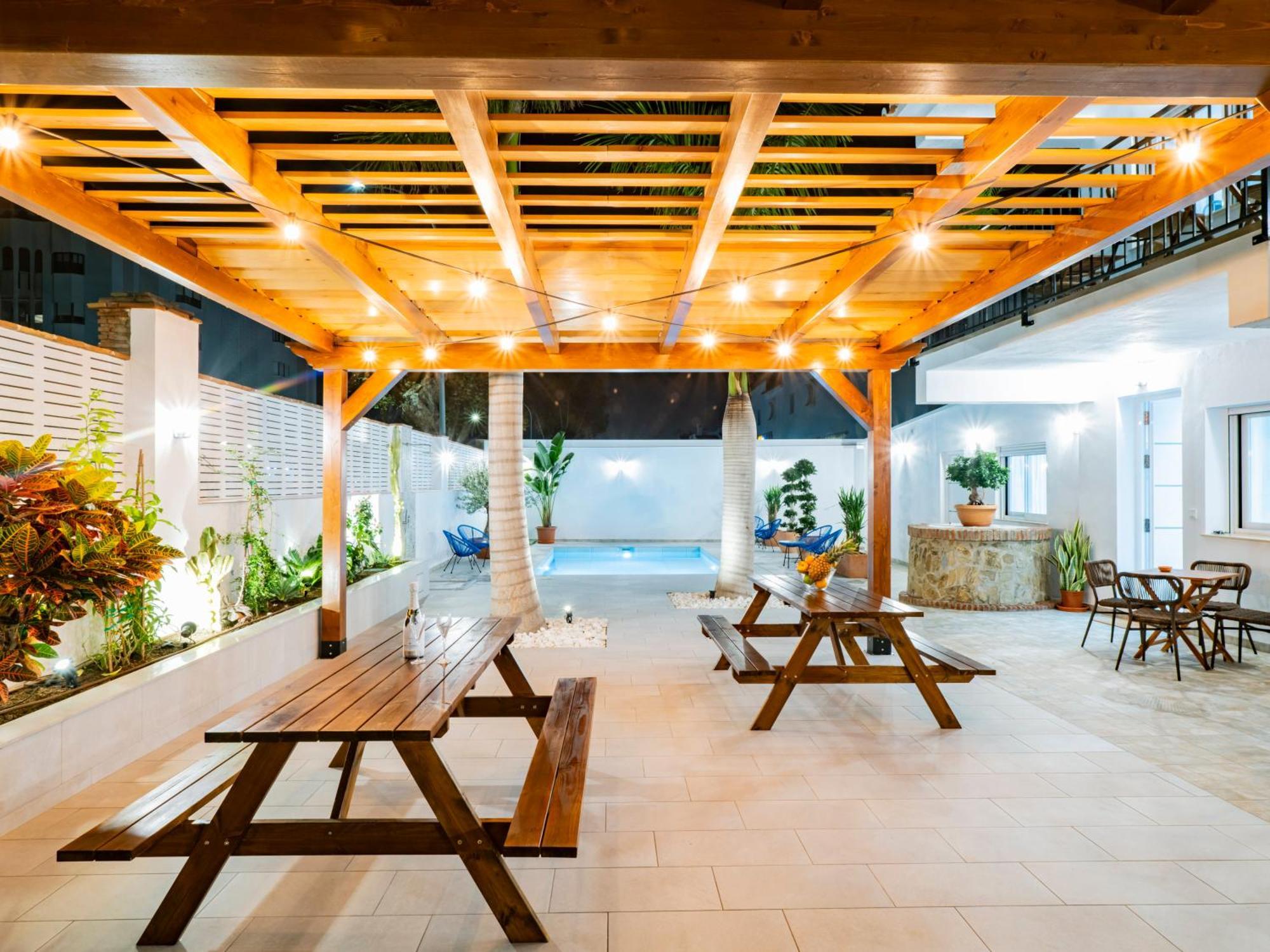 Complejo La Palapa Aparthotel Rincón de la Victoria Buitenkant foto